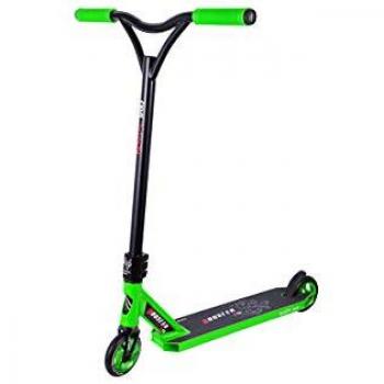 Bestial Wolf Booster B18 Scooter Completo Verde - Patinete Profesional para Trucos, Saltos y Acrobacias, Resistente a los Trucos