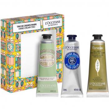 L'Occitane Set Trío de Cremas de Manos en Envase de 30 ML - Edición Especial