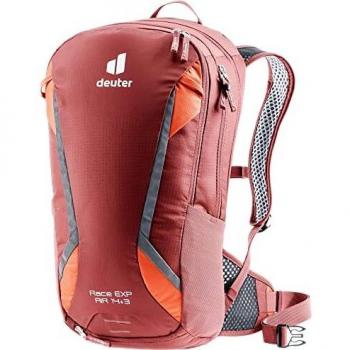 Mochila de bicicleta Deuter Race EXP Air 14+3L 890g rojo-paprika