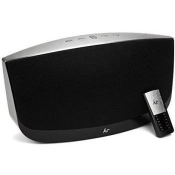 KitSound Contempo 2.1 - Altavoz Bluetooth Inalámbrico con Jack de 3.5mm y enchufe UK, Negro