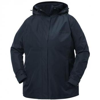 Helly Hansen Women's Aden Plus Waterproof Breathable Jacket Navy 2XL