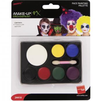 Paleta de Maquillaje Graso 7 colores con Aplicador