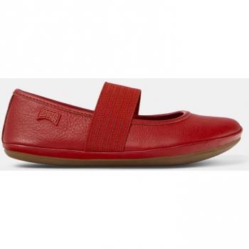 CAMPER Right - Ballerinas for Girls - Red, Smooth Leather, Size 34/Size 2