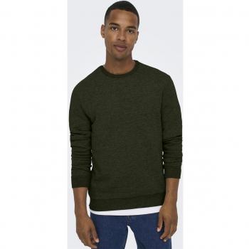 Only & Sons Ceres Crew Neck Sweatshirt for Men in Green