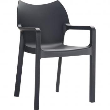 Diva Polypropylene Cafe Bistro Arm Chair