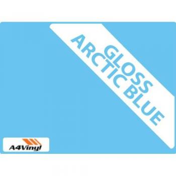 A4 Arctic azul 297 x 210 mm cinco unidades de 5 x vinilo autoadhesivo hoja, alta calidad 5 – 7yr grado