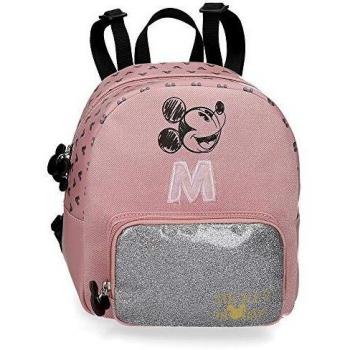 Disney Mickey The Blogger Mochila Guardería Rosa 17x20x6 cms PVC y Poliéster 7.7L
