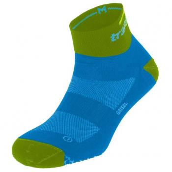 Trangoworld Grisel Calcetin, Unisex Adulto, Azul Oscuro/Verde, L