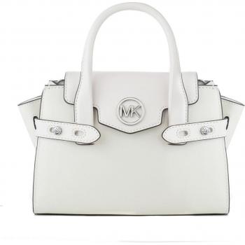 Michael Kors S0369514 Accesorio de Viaje-Billetera Multicolor Estándar Unisex Adulto y Michael Kors Bolso Mujer 35S2SNMS5L-OPTIC-WHITE Blanco 22x16x10