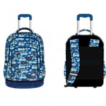 Mochila escolar Trolley Magnus Ediculos Kukuxumusu by Coolpack