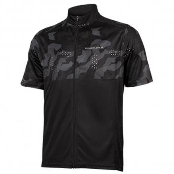 Maillot Endura Hummvee Ray manga corta hombre Negro (M)