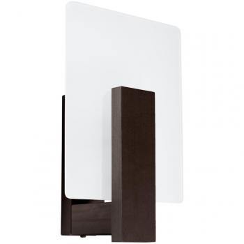 Aplique de pared empotrado Lappo Wengué