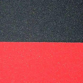 Bike Ribbon 2tone, Rojo Cinta para Manillar, Color Negro, tamaño estándar