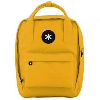 CARTERA ESCOLAR ANTARTIK MOCHILA 2 ASAS Y BOLSILLOS EXTERIORES AMARILLO 270X120X380 CM
