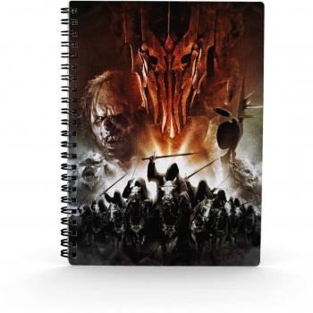 Libreta Efecto 3D El Señor de los Anillos Ejército de Mordor SD Toys