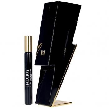 Carolina Herrera Bad Boy Set de Regalo: Agua de Tocador 100ml + Miniatura 10ml