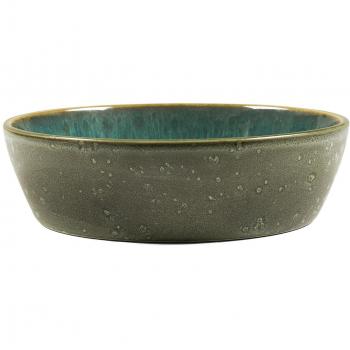 Bitz 821262 cuenco alrededor ceramica verde cuencos round stoneware green serving 220 c 18 cm
