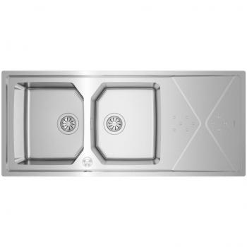 Teka Brooklyn 80 M-XP 2C 1E Reversible Stainless Steel Sink