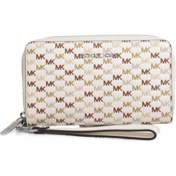 Cartera Michael Kors Mujer 35S3STVE7LLTC Blanco Multicolor 17,5x10x2,5cm
