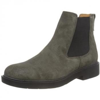 Geox Women's Classic Chelsea Boots Spherica EC1 Dark Grey Size 42