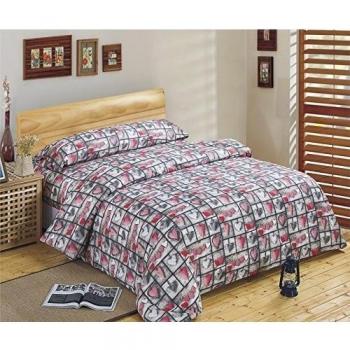 JUEGO NORDICO TRES PIEZAS CAMA 150CM Los Corazones