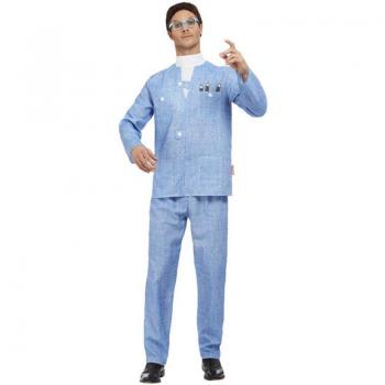 Disfraz de Thunderbirds Brains Azul para hombre