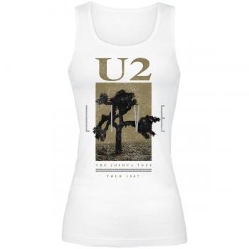 U2 Joshua Tree Top Mujer Blanco M