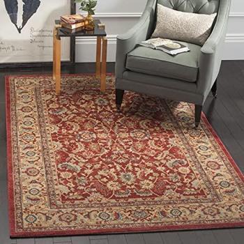 Safavieh Mahal Red Traditional Floral Area Rug - 6'7 x 9'2