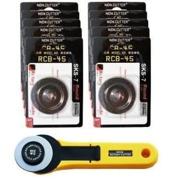 HAND 45MM Rotary Cutter + 10 x cuchillas
