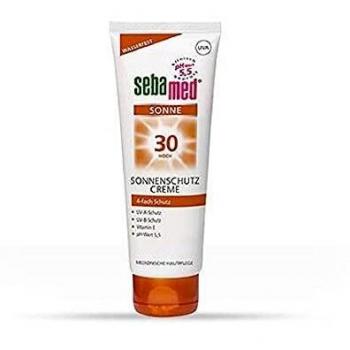 Crema Solar Sebamed FPS 30 - Protección UVA/UVB, Hidratante y Resistente al Agua, 75ml