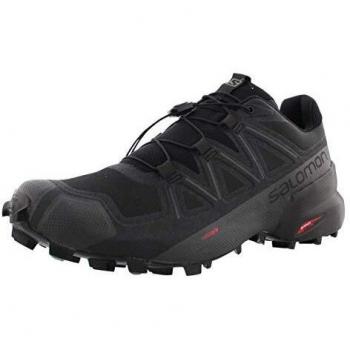 Zapatillas de Trail Salomon Speedcross 5 para Hombre - Negro (46 2/3)