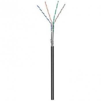 Goobay 100m Cat5e Outdoor Network Cable SF/UTP RJ45 Black