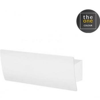 Aplique de pared Duna Metal blanco regulable LED Up & Down 12 bombillas 12,9cm