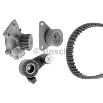 BOSCH Bomba de agua + kit correa distribución