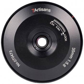 7Artisans 35mm f/5.6 Pancake Lens for L-Mount (Black)