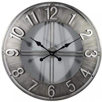 Reloj redondo de metal estilo aviador Aubry Gaspard