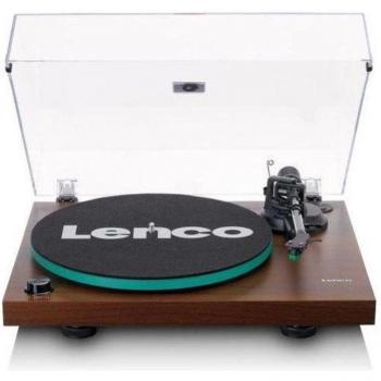Lenco LBT-225WA Tocadiscos Bluetooth con 2 Velocidades Codificación USB Madera