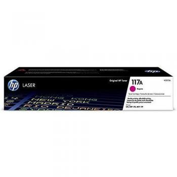 HP 117A W2073A, Magenta, Cartucho Tóner Original, de 700 páginas, para impresoras HP Color Laser Serie 150, MFP 178 y 182