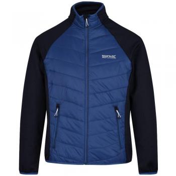 Regatta Bestla - Chaqueta híbrida para Hombre, Ligera, Repelente al Agua y Aislante, elástica, Acolchada, para Hombre, Hombre, Color Navy/Prussia, tamaño XX-Large