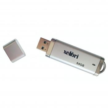 Xelibri Memories Beats USB 3.0 64 GB Memoria Flash plata