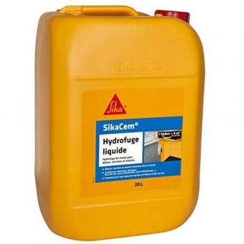 Sika - Hidrofugante líquido para hormigón y mortero - 20l - Blanco