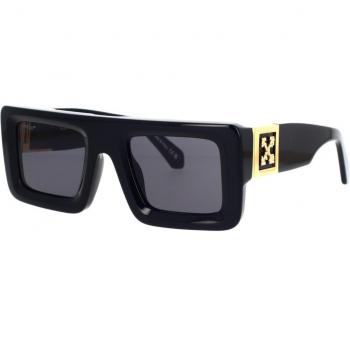 Off-White Leonardo Sunglasses col. 1007 Black Dark Grey Unisex 51 MM