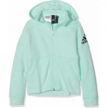 adidas Yg ID Sta FZ Top, Niñas, Verde Claro, 164