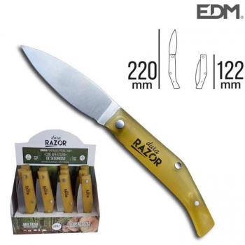 Navaja de Plástico EDM de 220mm con Mango Ergonómico para Herramientas Manuales