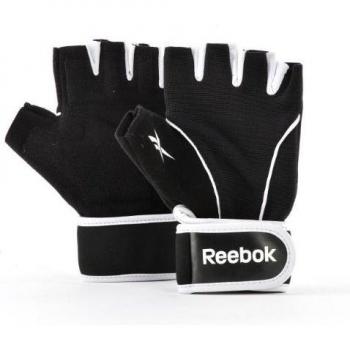 Reebok RAGL-11135BK - Guantes de entrenamiento para fitness, color negro, talla M