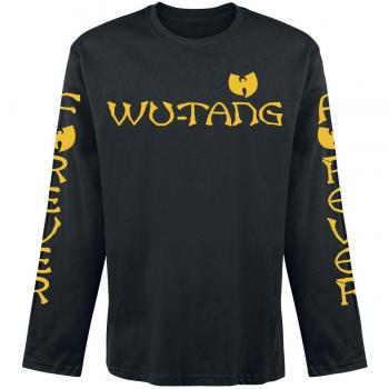 Wu Tang Clan Logo Manga larga Negro L