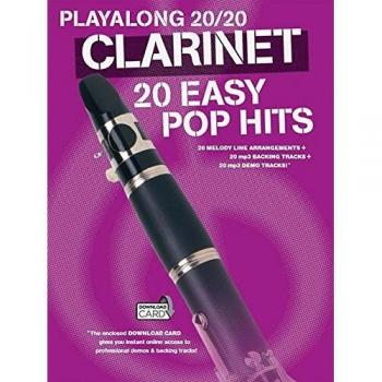 Playalong 20/20 Clarinet (Book and Download Card) (Playlong 2020)