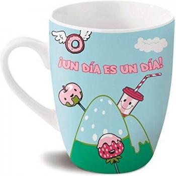 NICI Mug Día, Multicolor, Talla Unica