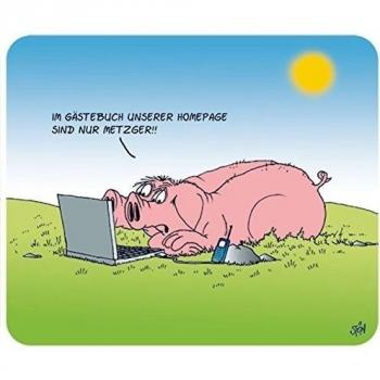 Uli Stein Ratón Pad Metzger