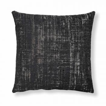 Kave Home Funda cojín Nazca 45x45 cm, Negro